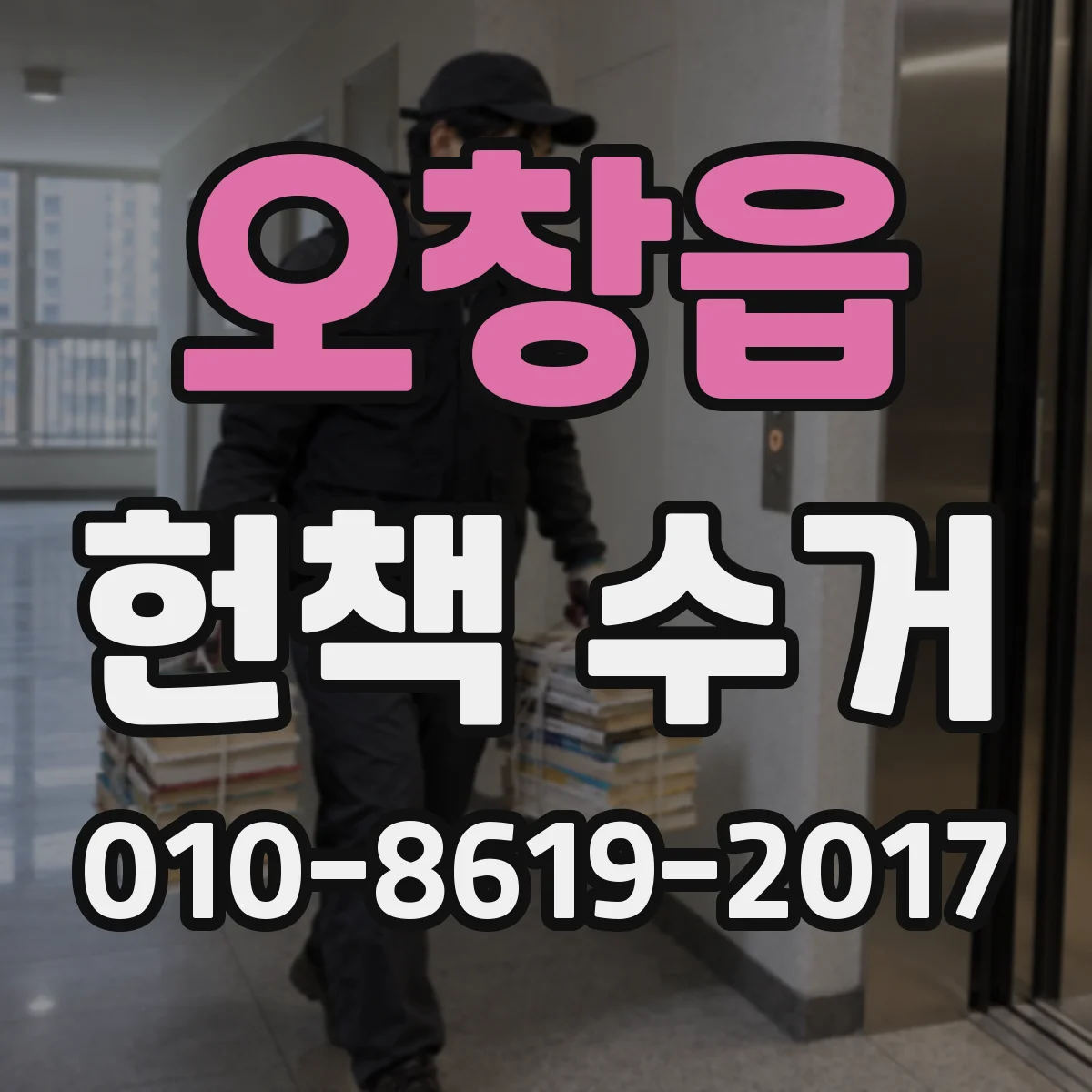 오창읍 헌책 수거