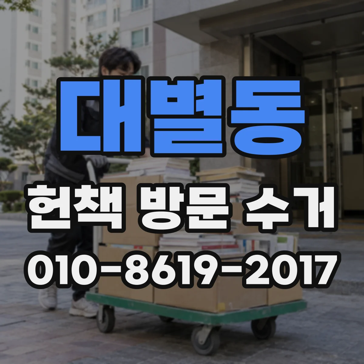 대별동 헌책 방문 수거