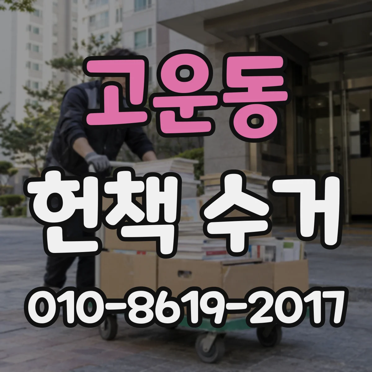 고운동 헌책 수거
