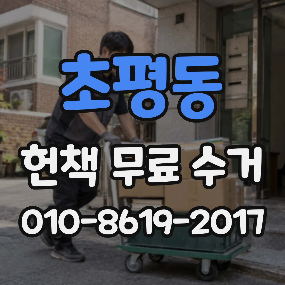 초평동 헌책 무료 수거