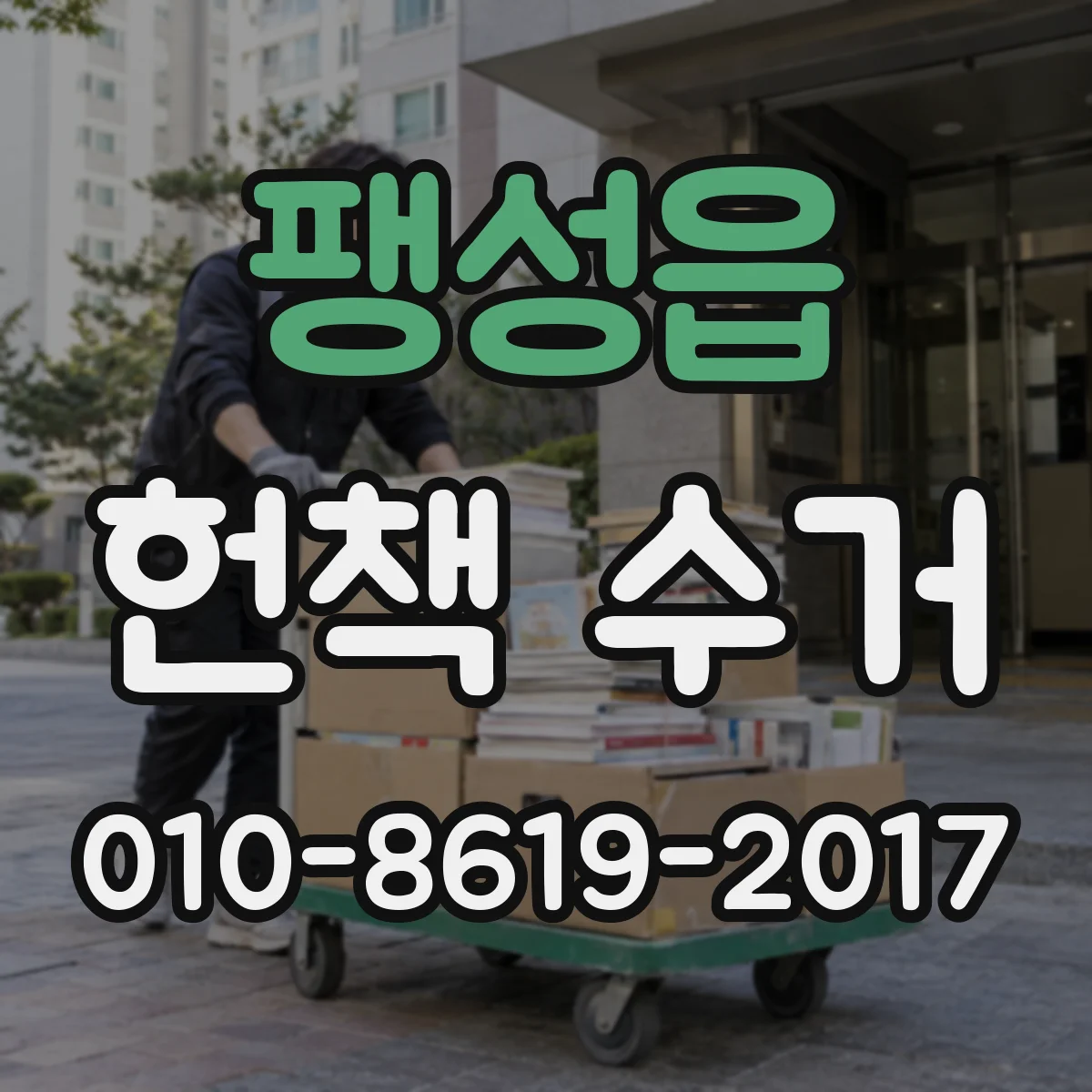 팽성읍 헌책 수거